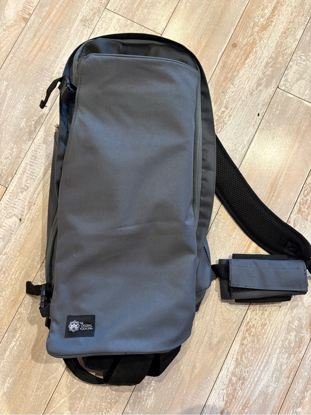 Men's Gray Sling Bag - Compact Crossbody Organizer